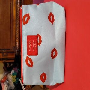 Clinique X Kate Spade Collaboration Lips Allover Makeup Bag